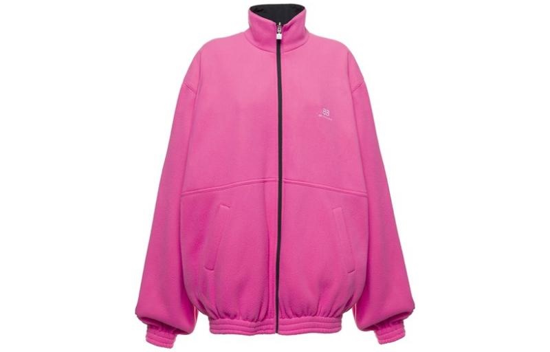 Balenciaga Sporty B Reversible Track Jacket 'Black Red White' 681445TKO481000 - 3