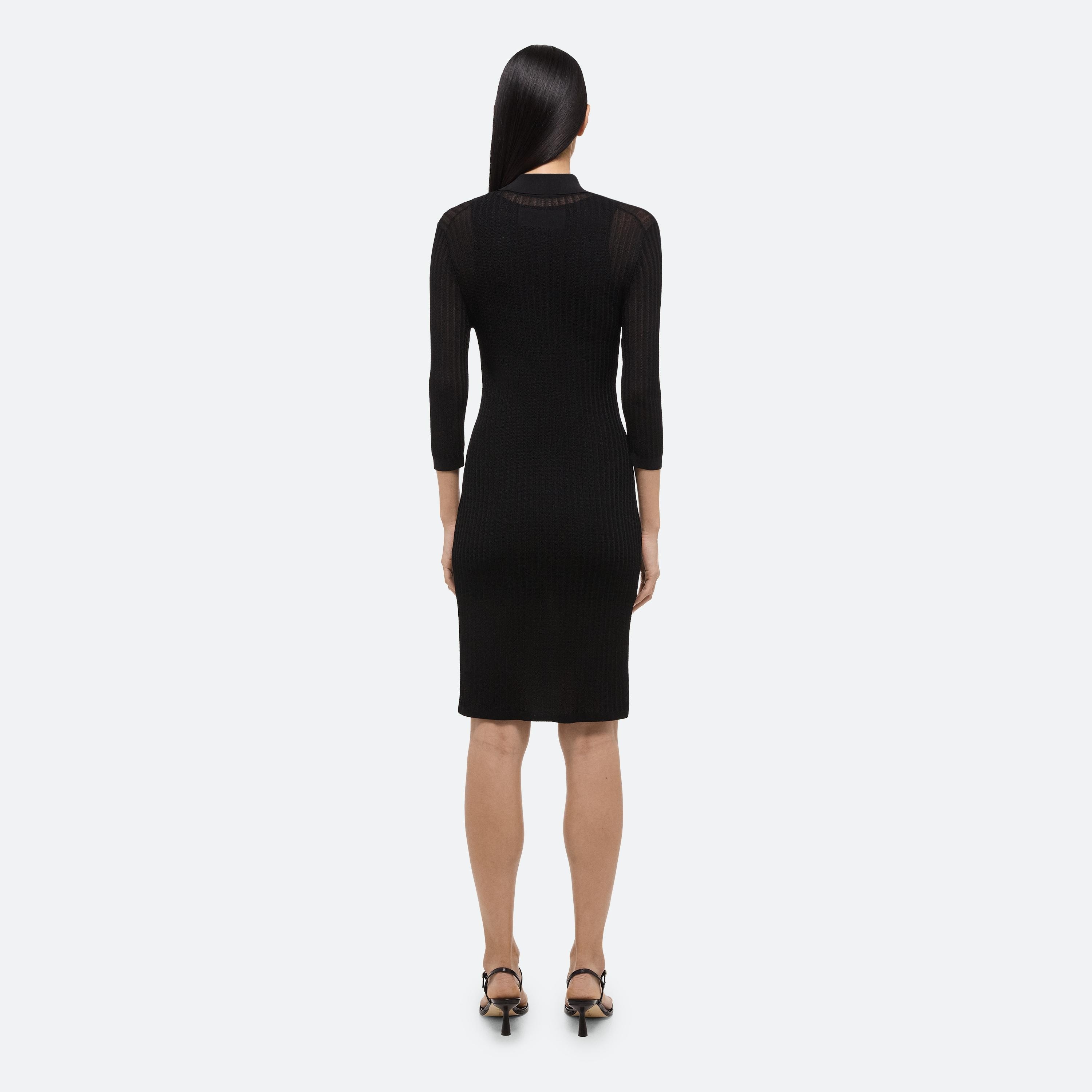POINTELLE POLO DRESS - 5