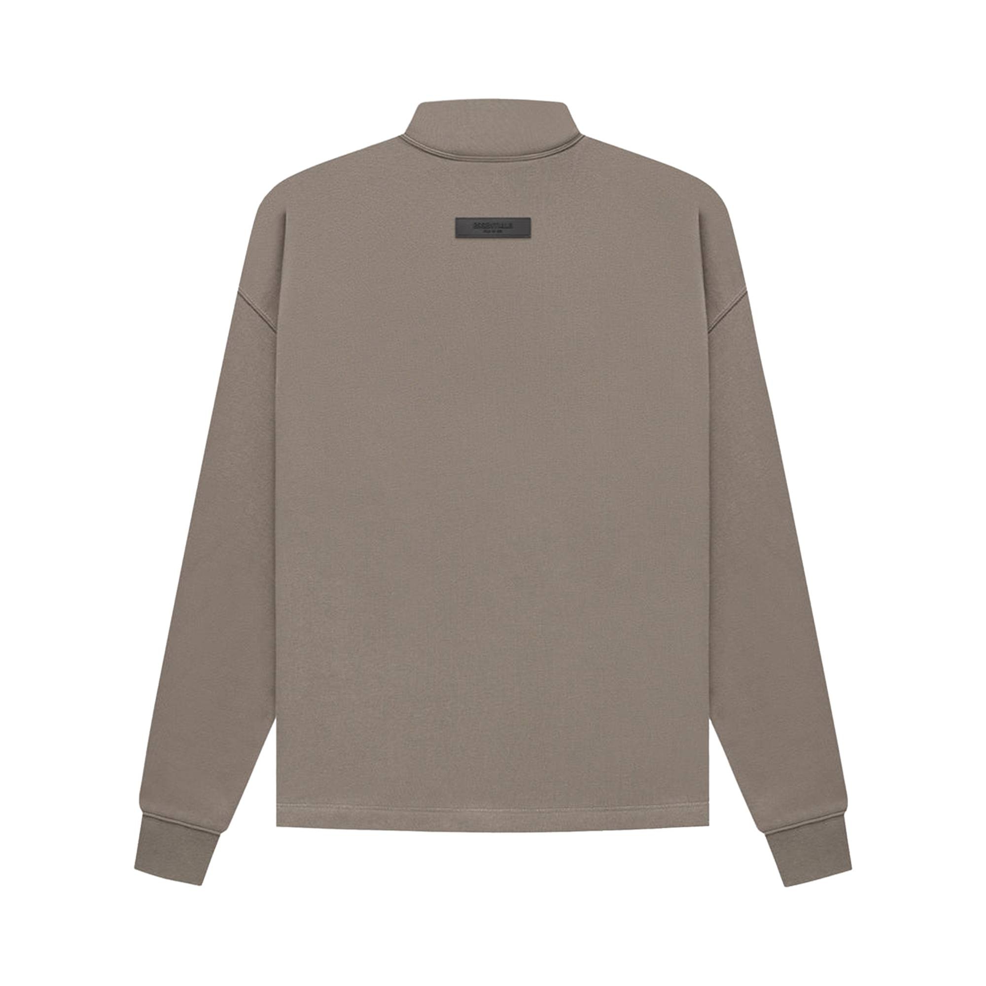 Fear of God Essentials Relaxed Mockneck 'Desert Taupe' - 2