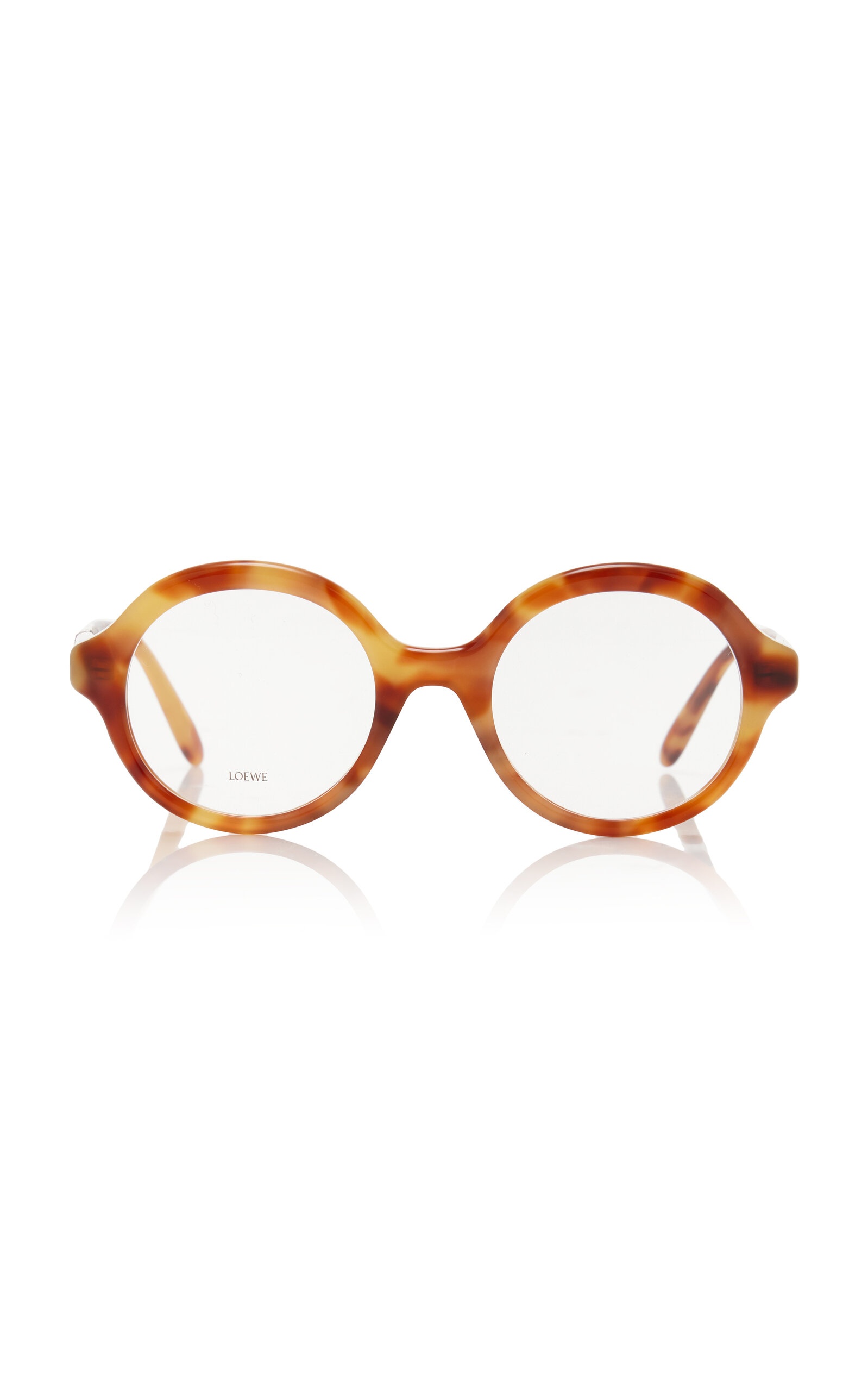 Round-Frame Acetate Glasses neutral - 1