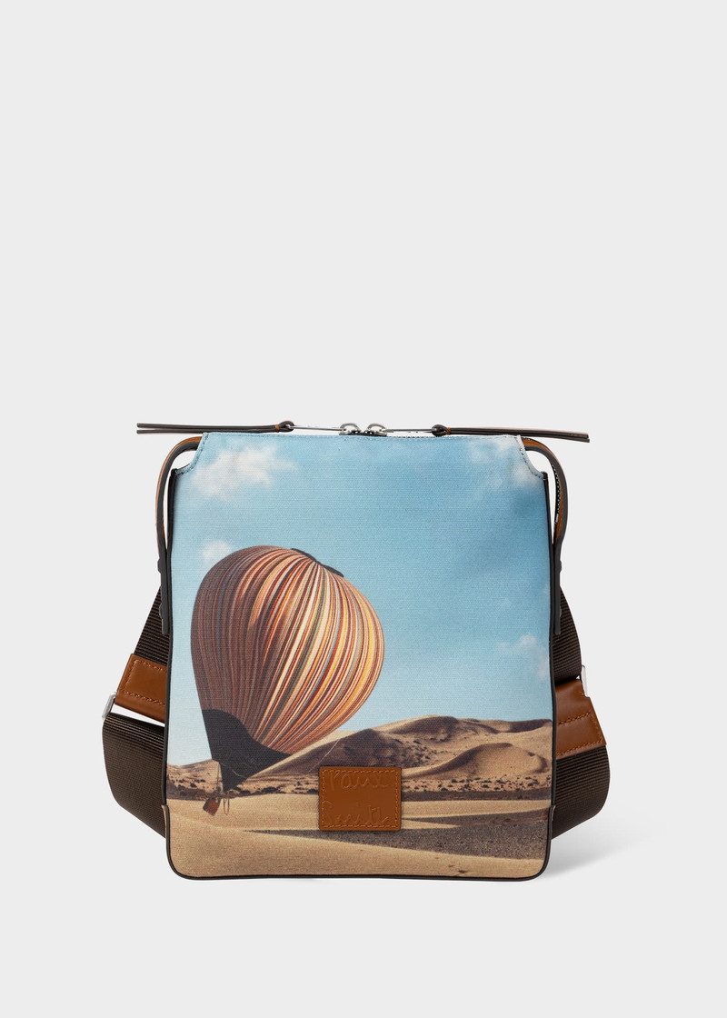 'Signature Stripe Balloon' Print Flight Bag 1