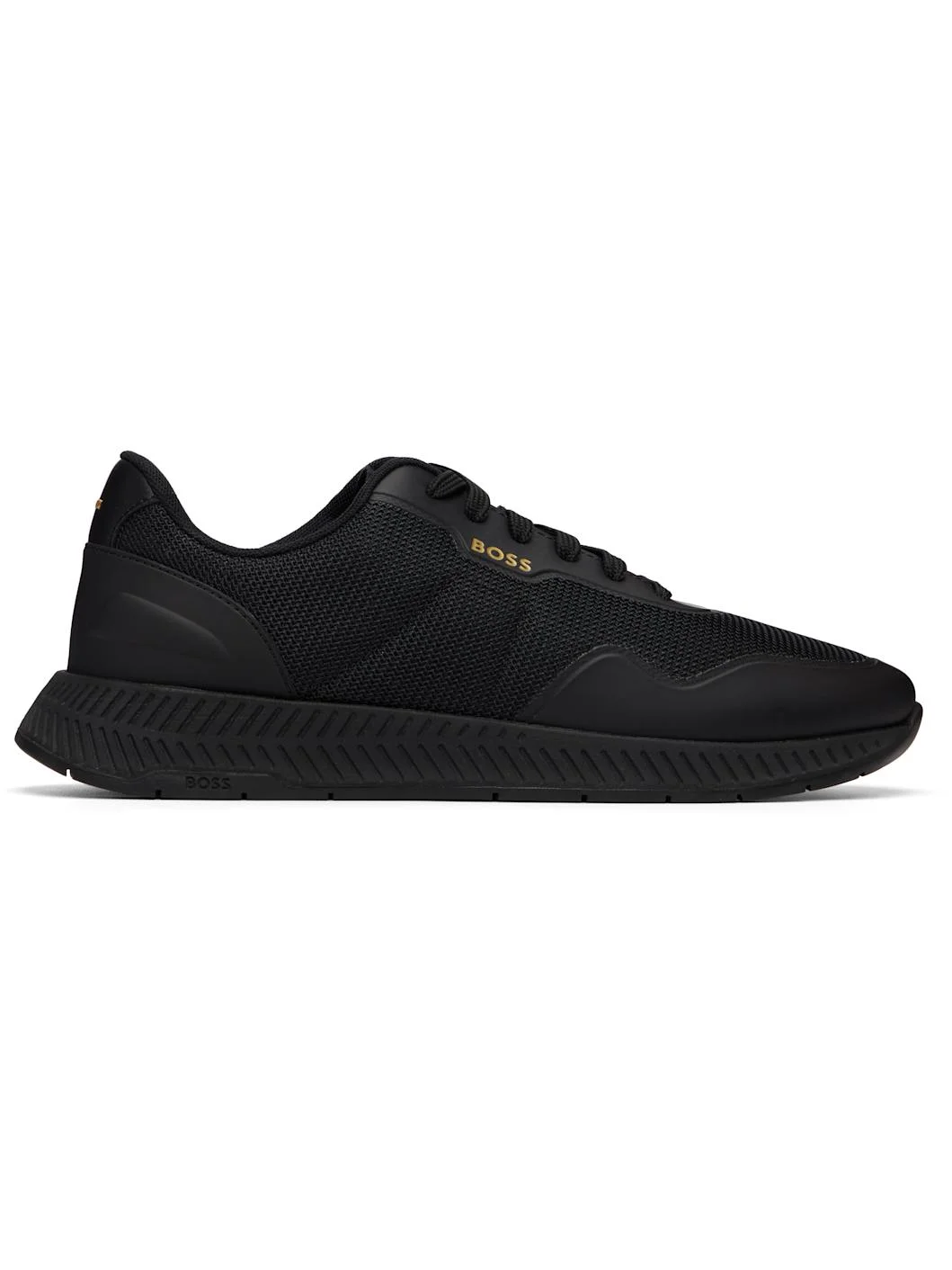 Black TTNM Mesh Sneakers - 1