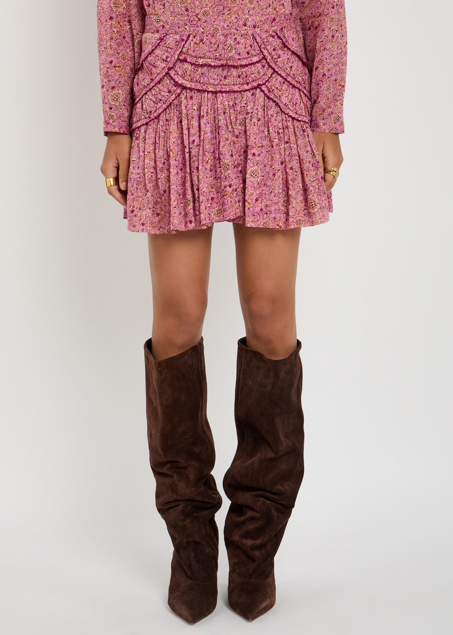 Isabel Marant étoile Ceola Printed Cotton Mini Skirt - 2