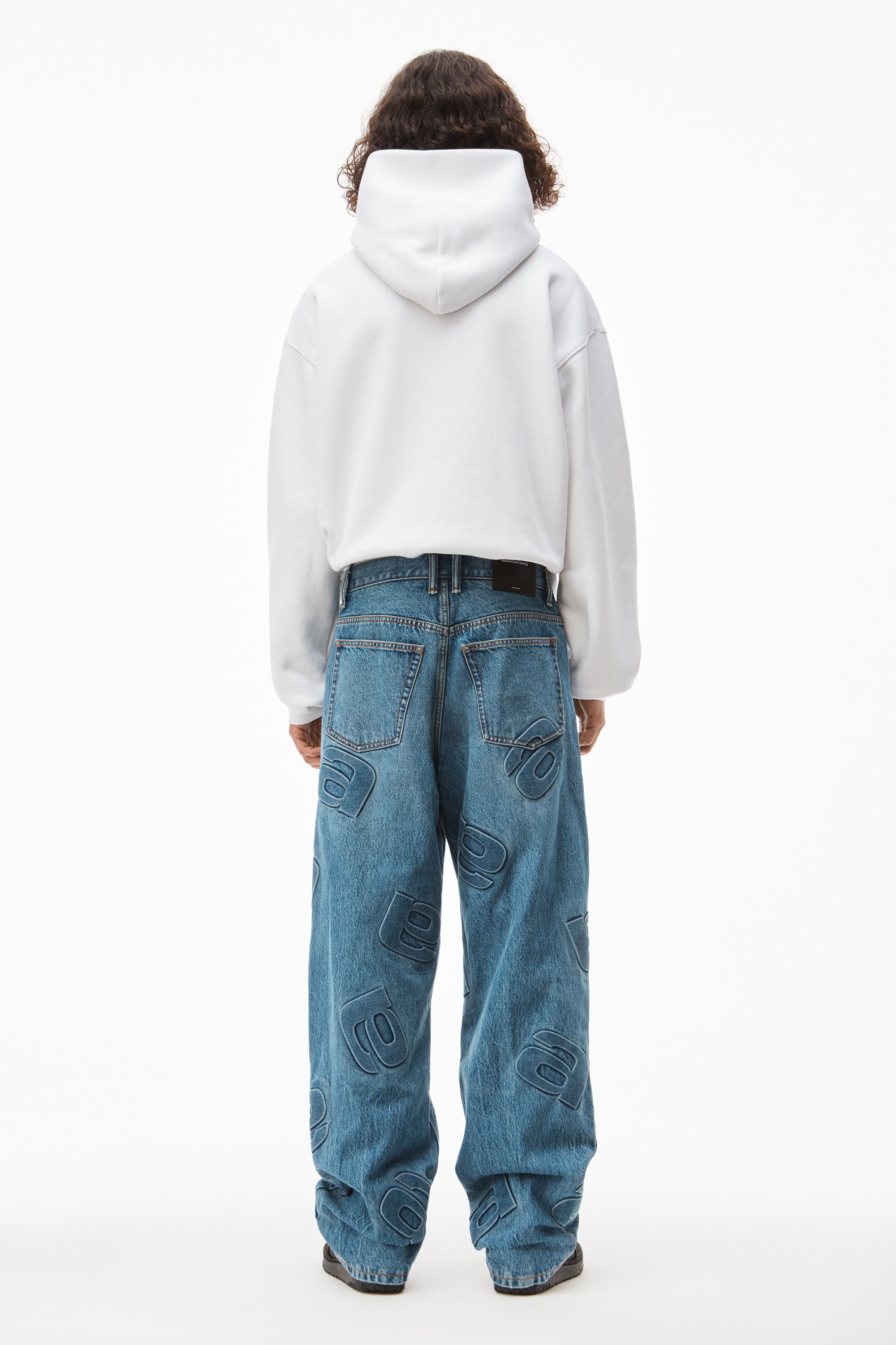 3D A LOOSE FIT JEAN IN DENIM - 5