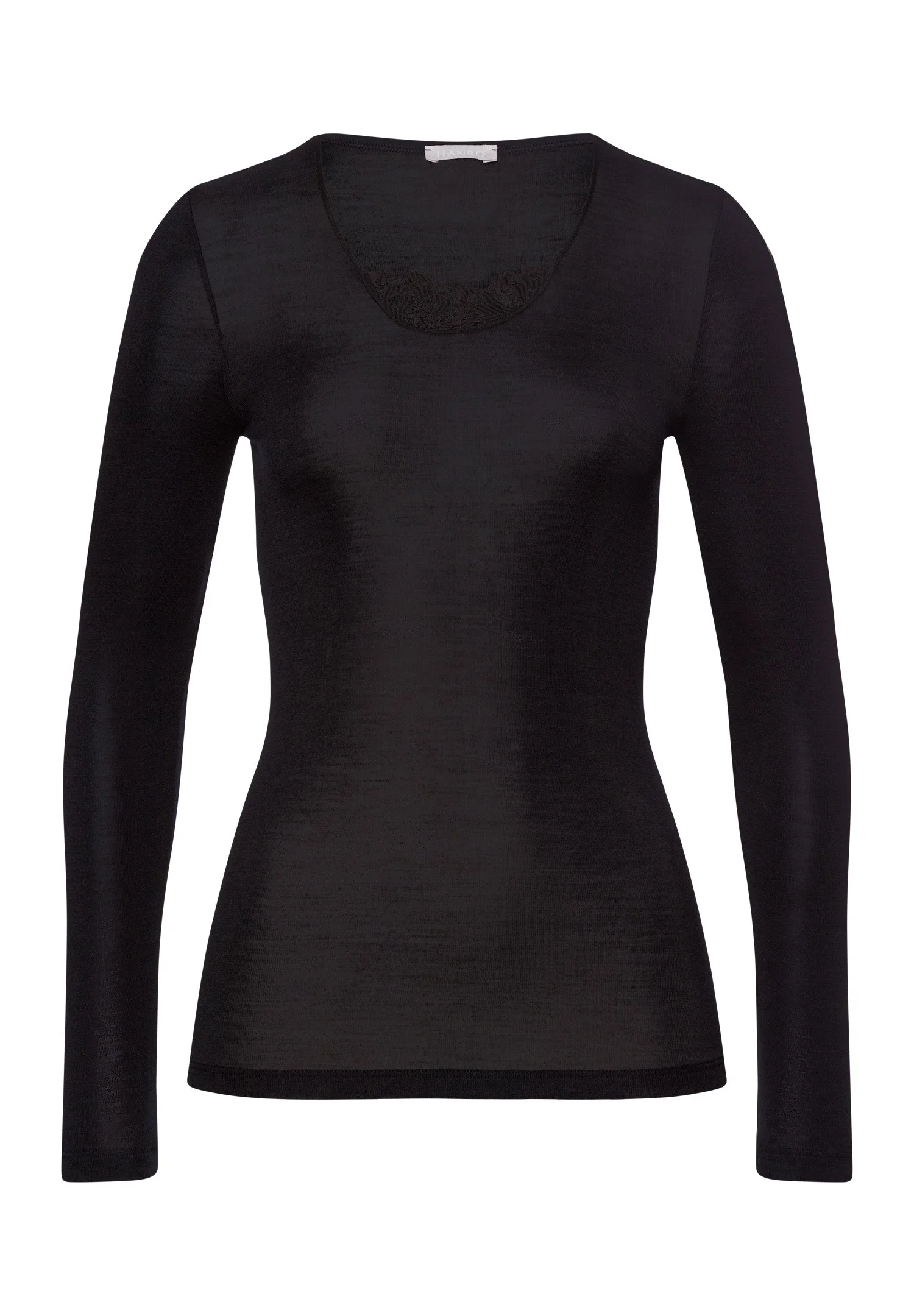 Woolen Silk W Wool And Silk Embroidered Top - 1