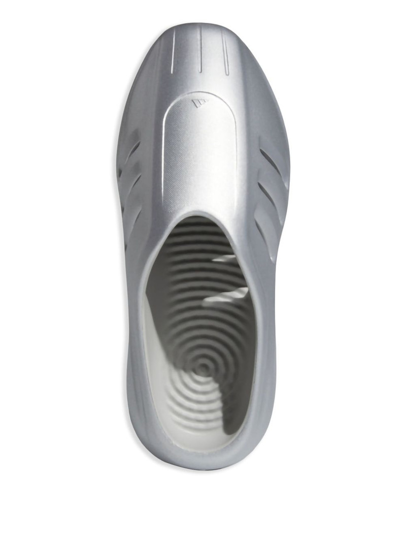 adidas adiFOM IIInfinity "Metallic Silver" slides outlook