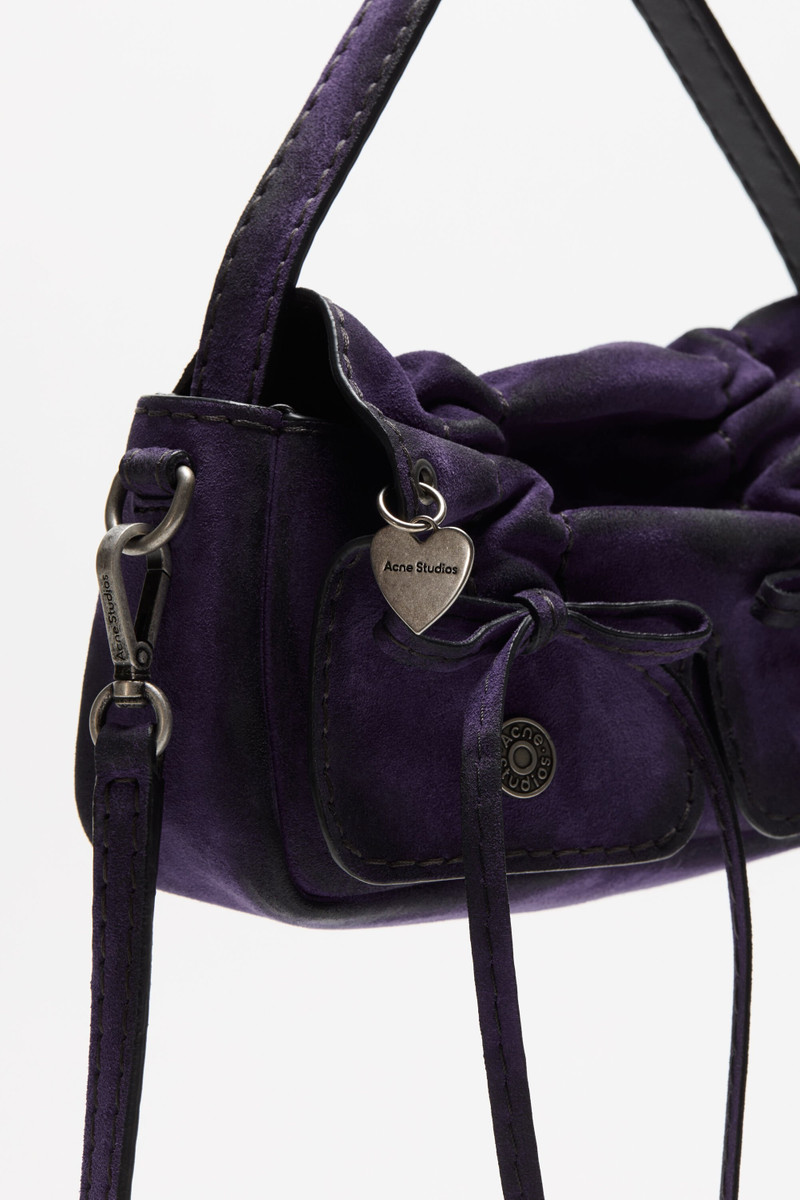 Acne Studios Multipocket micro bag - Violet purple outlook
