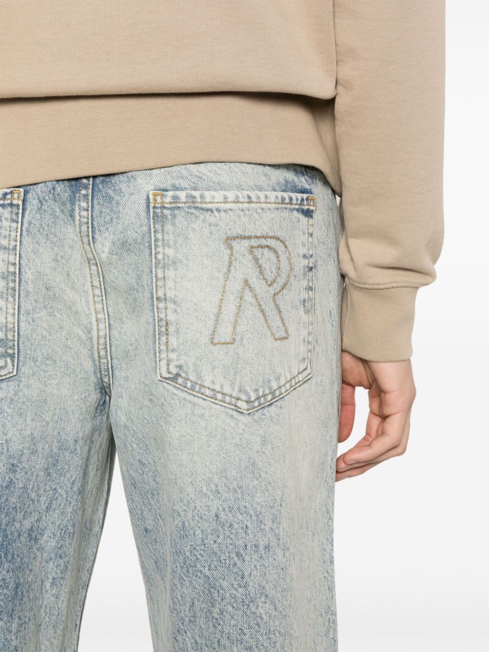 straight-leg jeans - 5