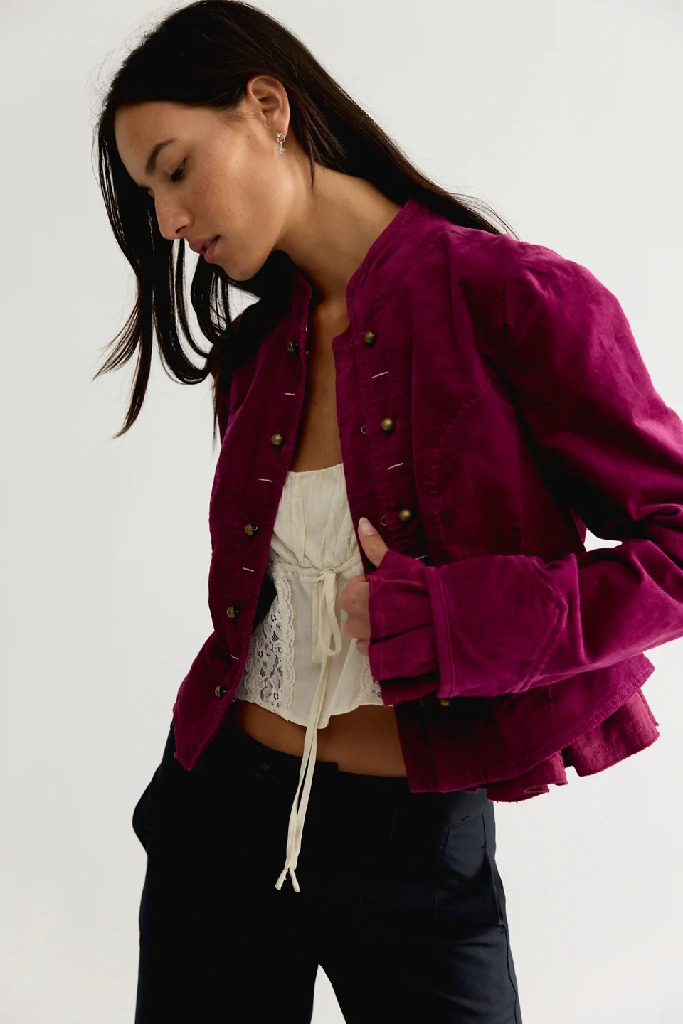 Cloud Nine Ruffle Band Jacket - 1