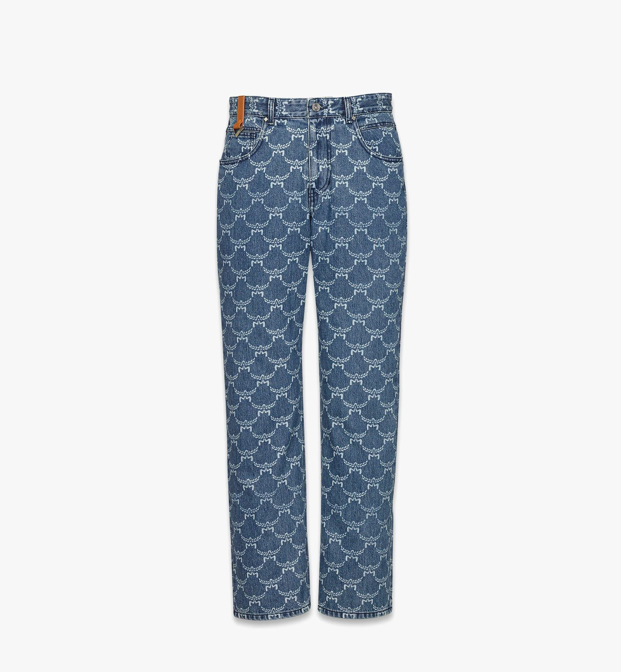 Lauretos Monogram Denim Jeans - 1