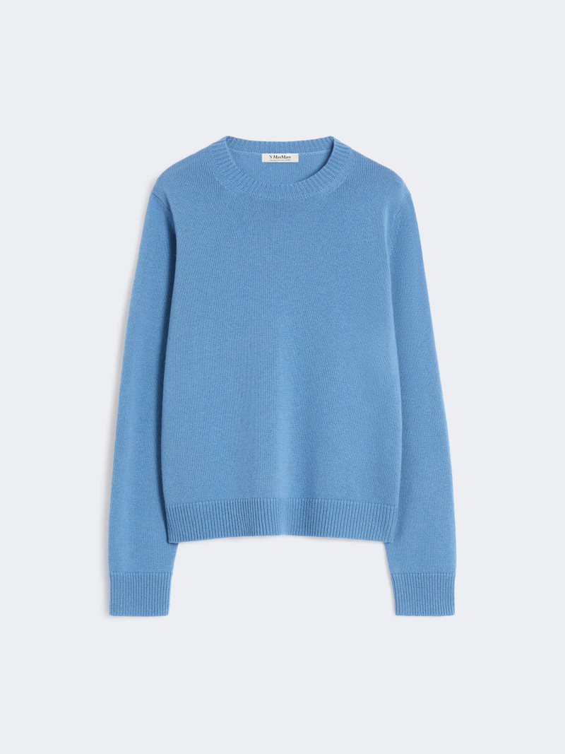 FRESIA Wool and cashmere sweater with patch detail - AVIO 1