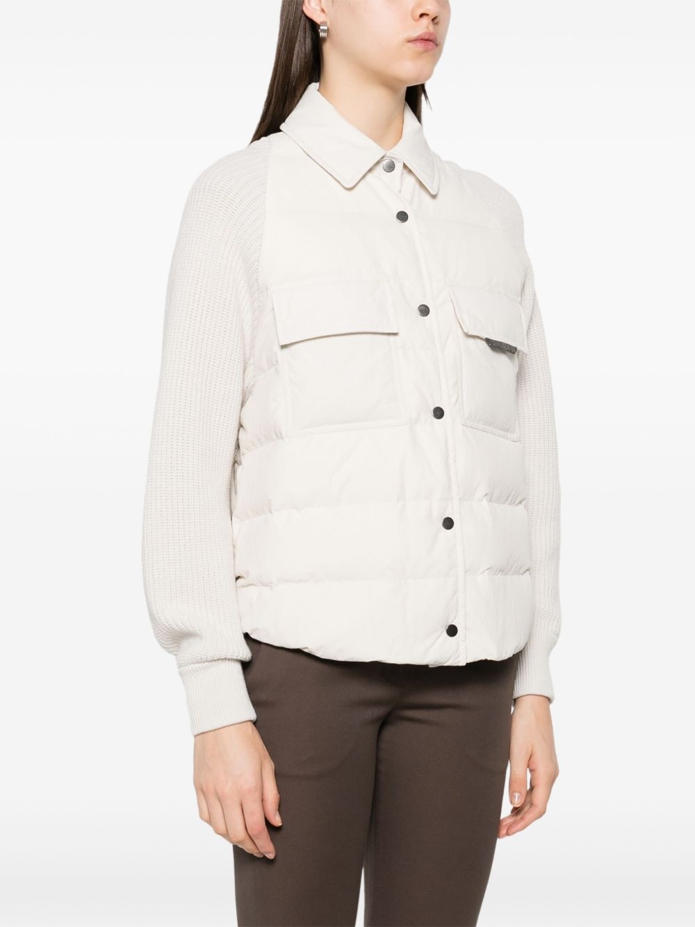 panelled jacket - 3