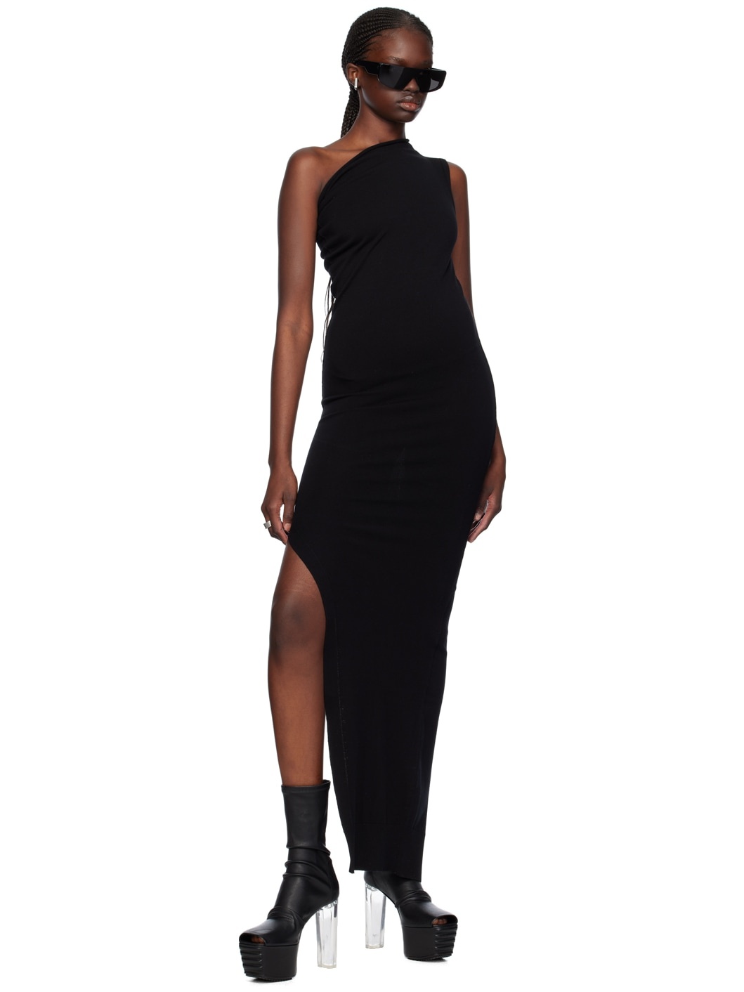 Black Athena Maxi Dress - 4