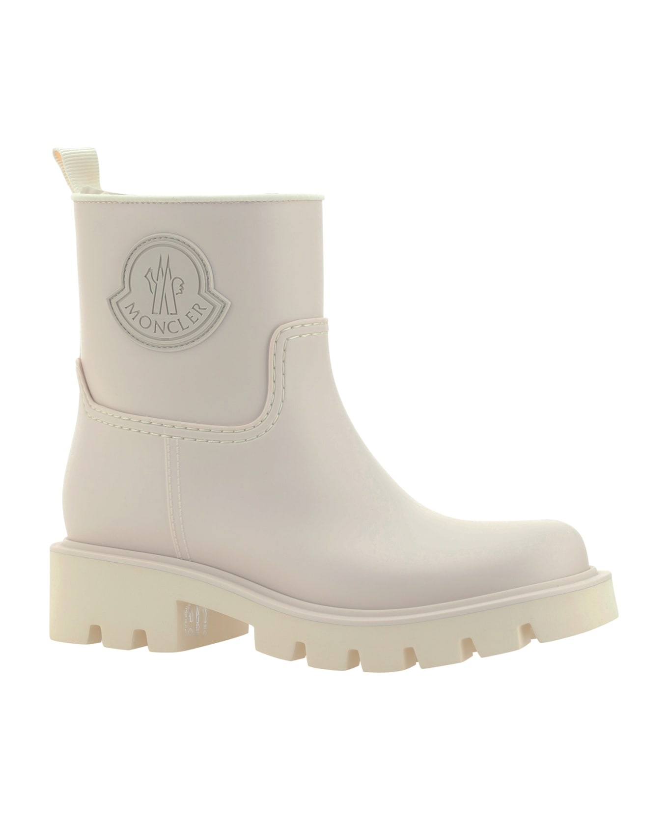 White Kicktream Rain Ankle Boots - 2