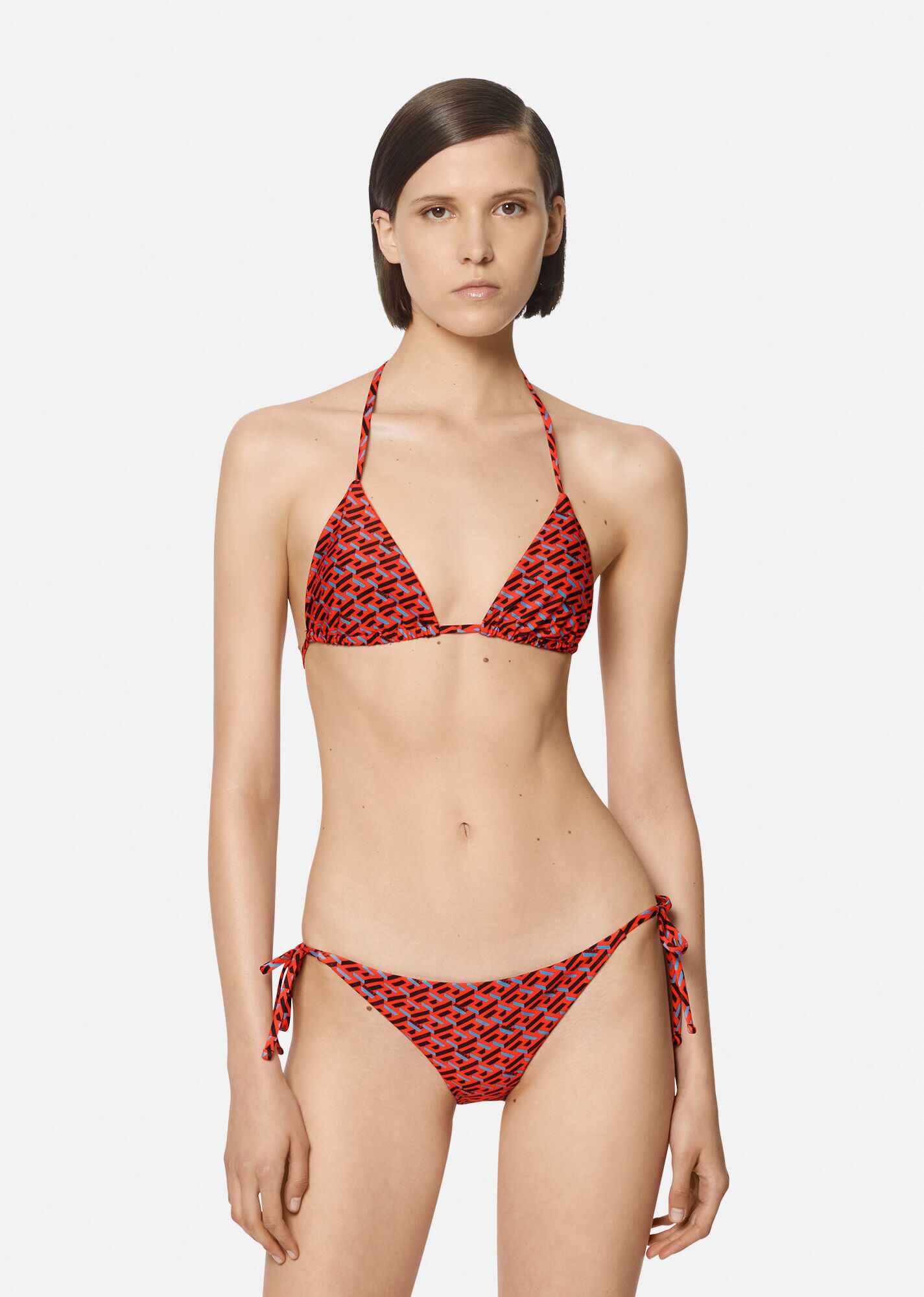 Greca Signature Print Bikini Bottom - 2