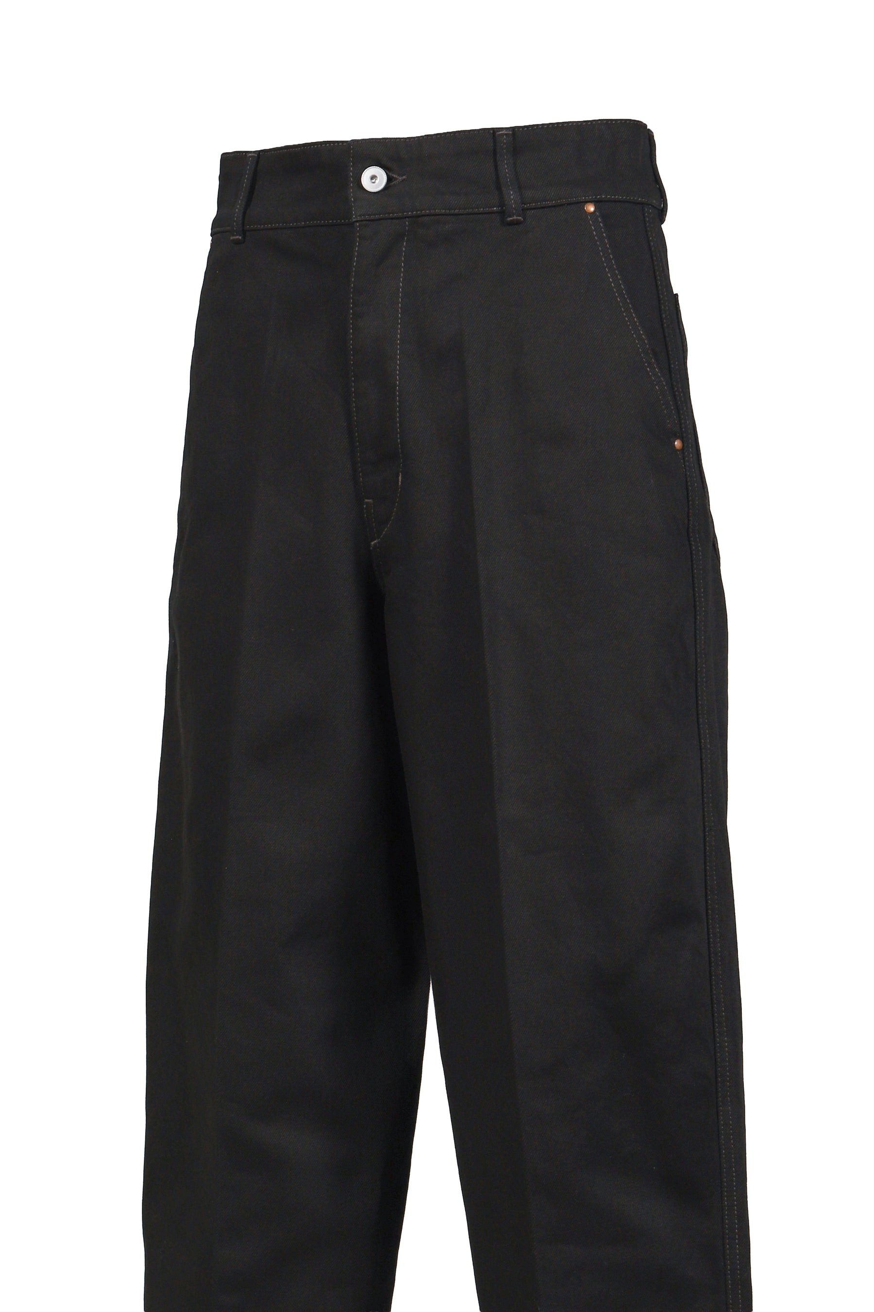 MAXI BARREL WORKWEAR PANTS / BLK - 4