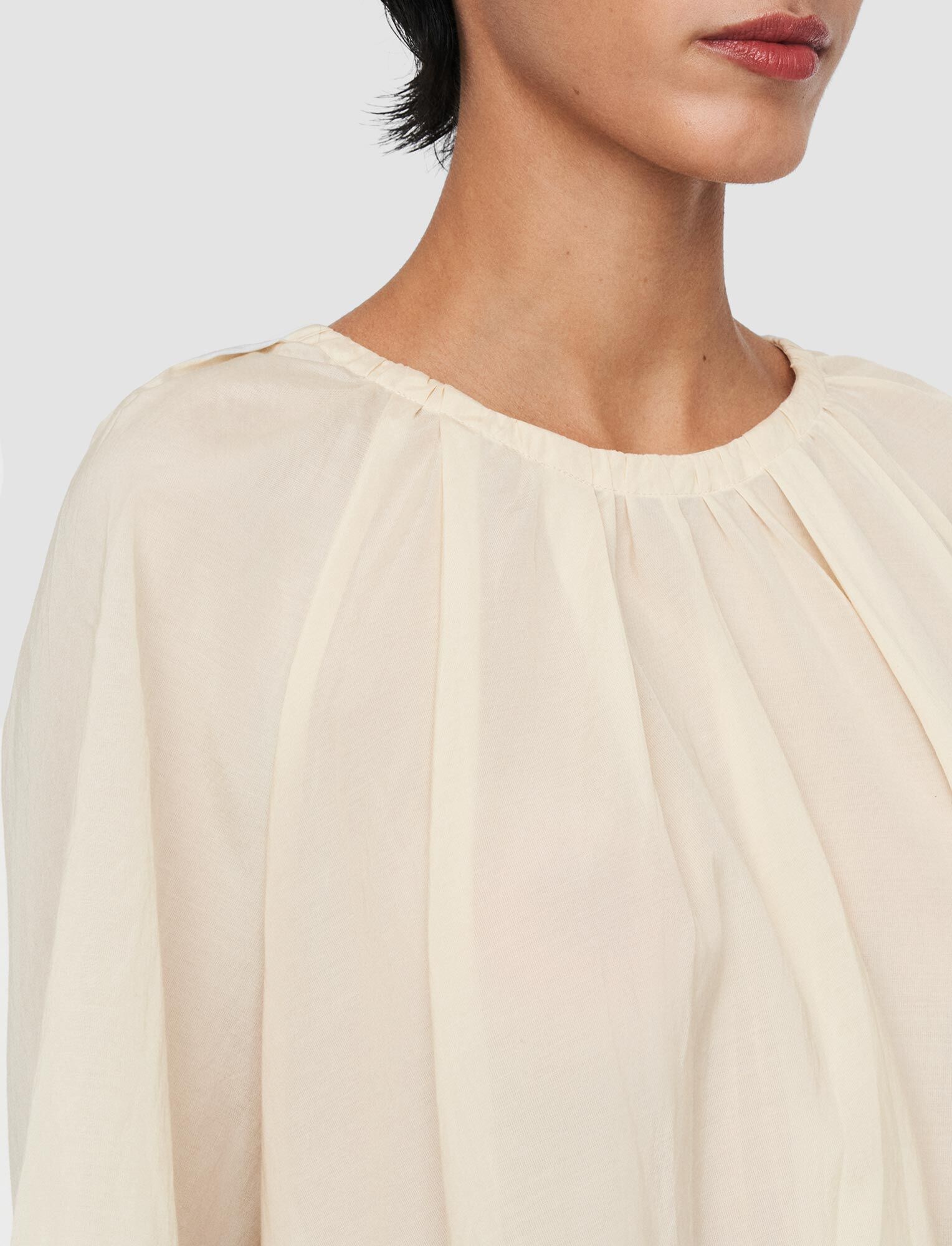 Airy Cotton Viscose Blackwell Blouse - 5