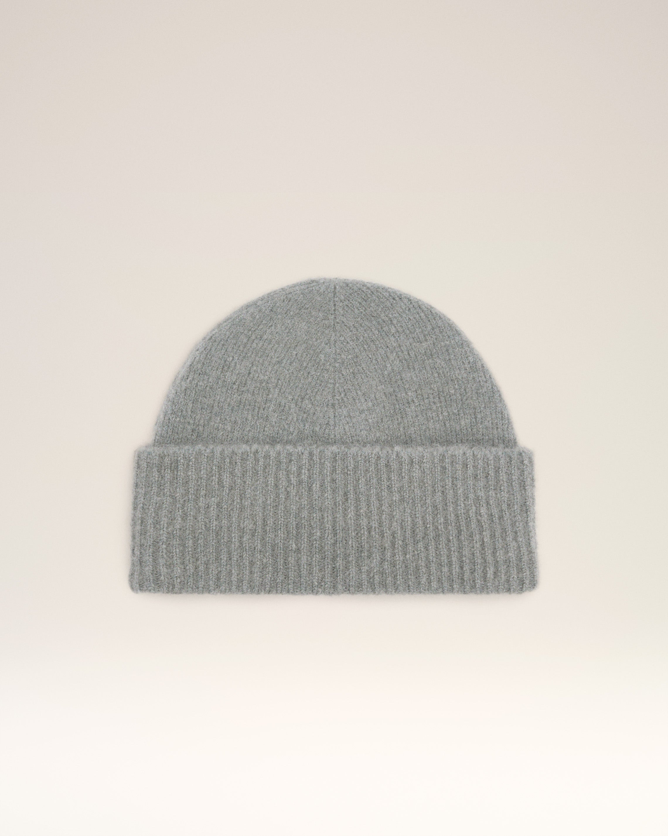 GREY ALPACA STRIPED AMI DE COEUR BEANIE - 4