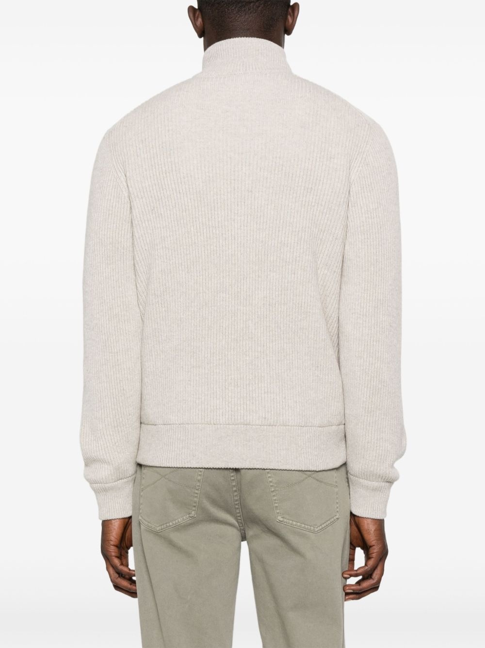 high-neck jacket - 4