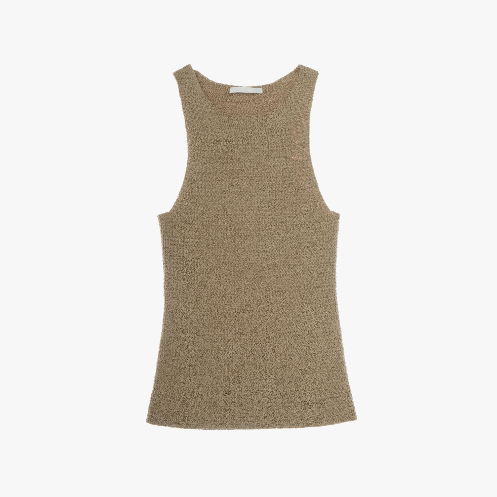 RIBBON KNIT TANK - 1
