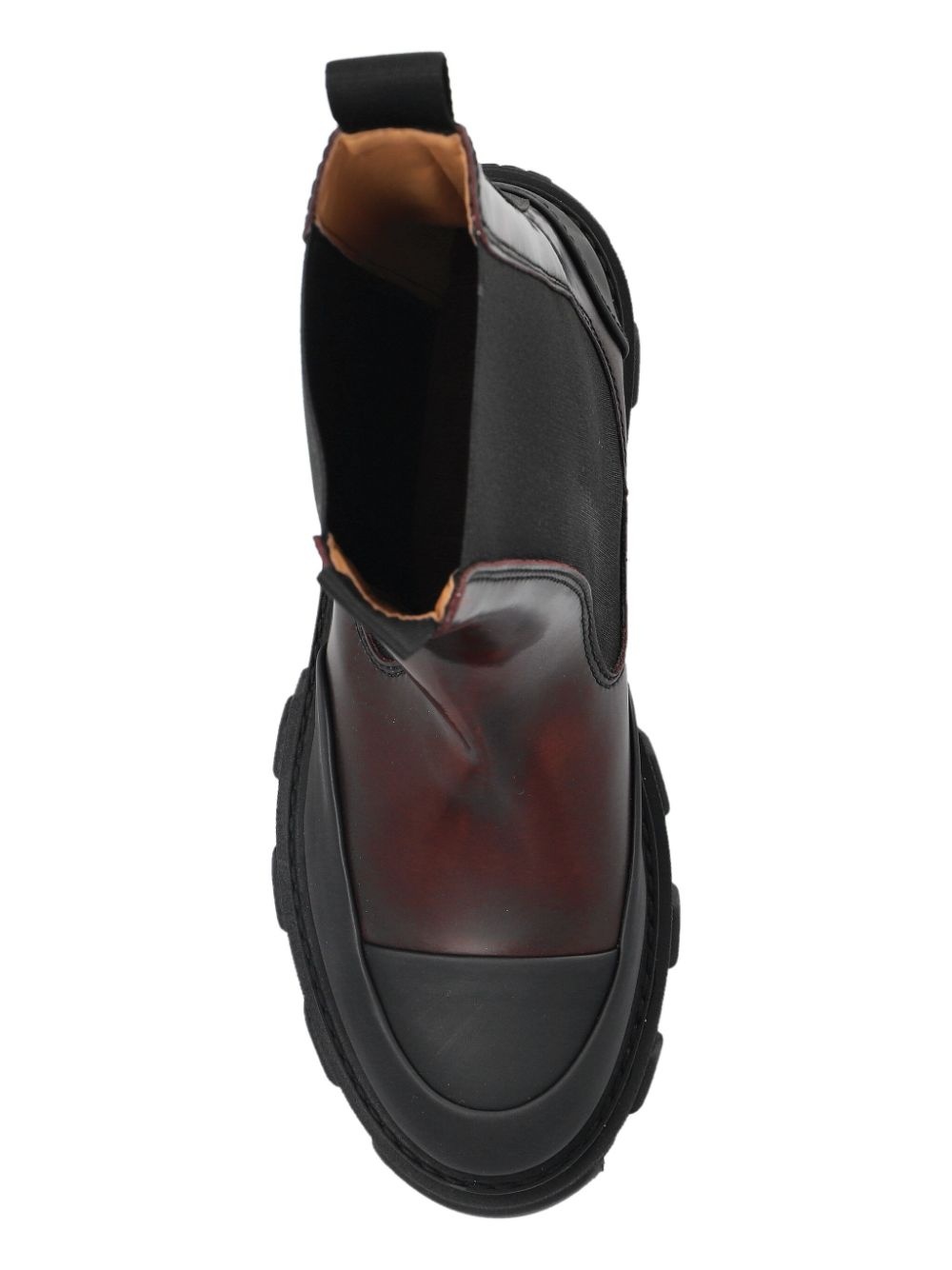Cleated faux-leather chelsea boots - 6