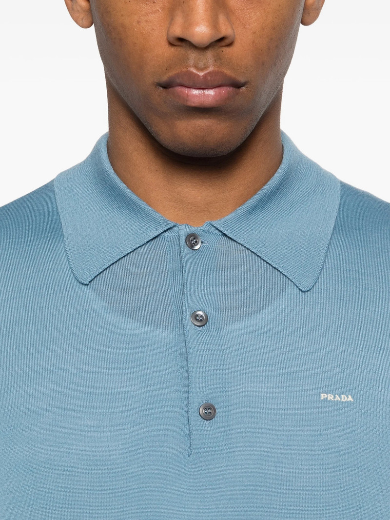 Prada Prada Button Polo Shirt outlook