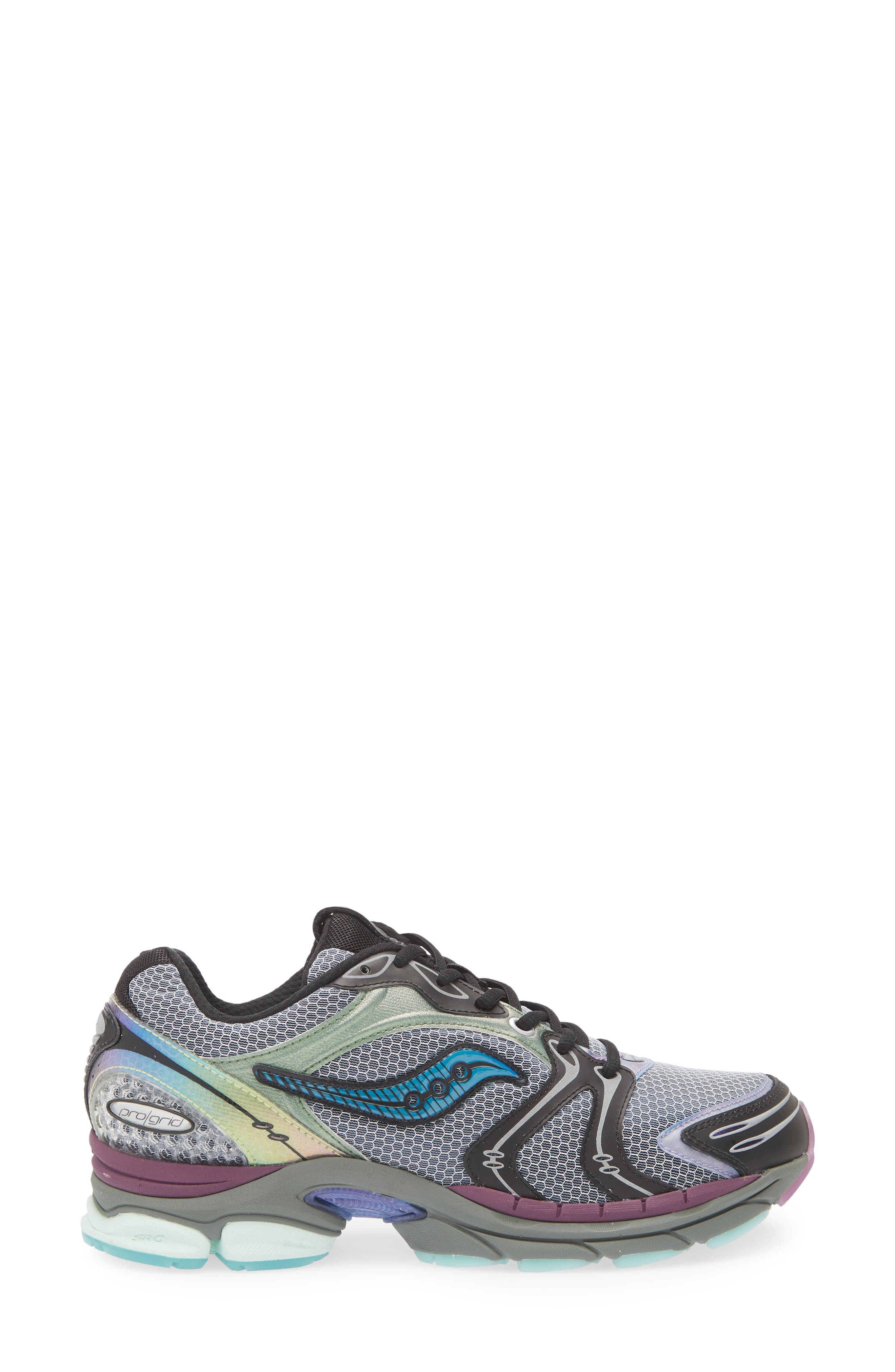Saucony ProGrid Triumph 4 Sneaker in Navy/Olographic at Nordstrom - 3
