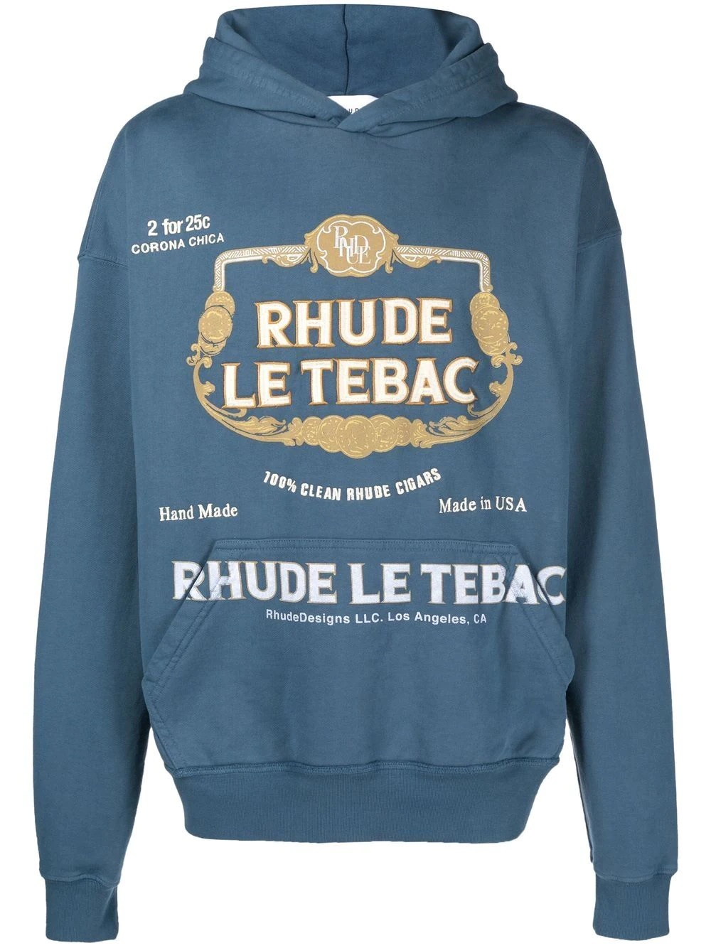 Le Tabac cotton hoodie - 1