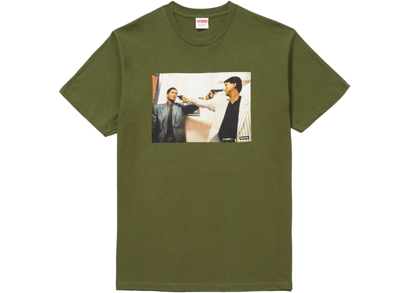 Supreme The Killer Trust Tee Olive - 1