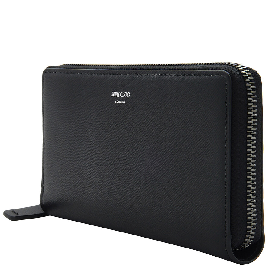 Jimmy Choo Phelix Zip-Around Leather Wallet - 3