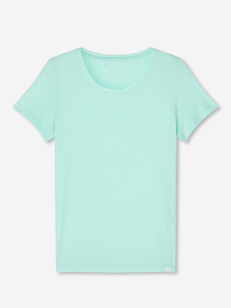 Women's T-Shirt Lara Micro Modal Stretch Mint - 1