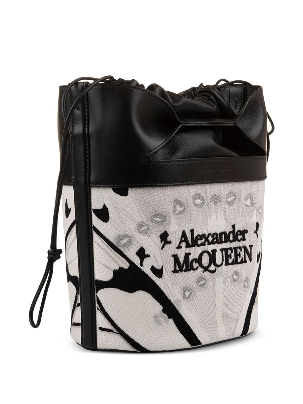 drawstring bucket bag - 3