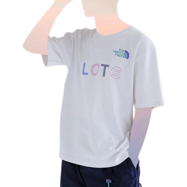 THE NORTH FACE X CLOT SS23 T-Shirt 'White' NF0A873D-FN4 - 4