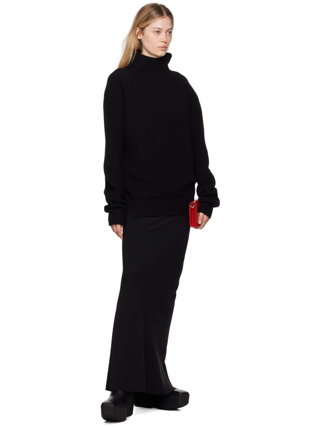 Black Porterville Coda Maxi Skirt - 4