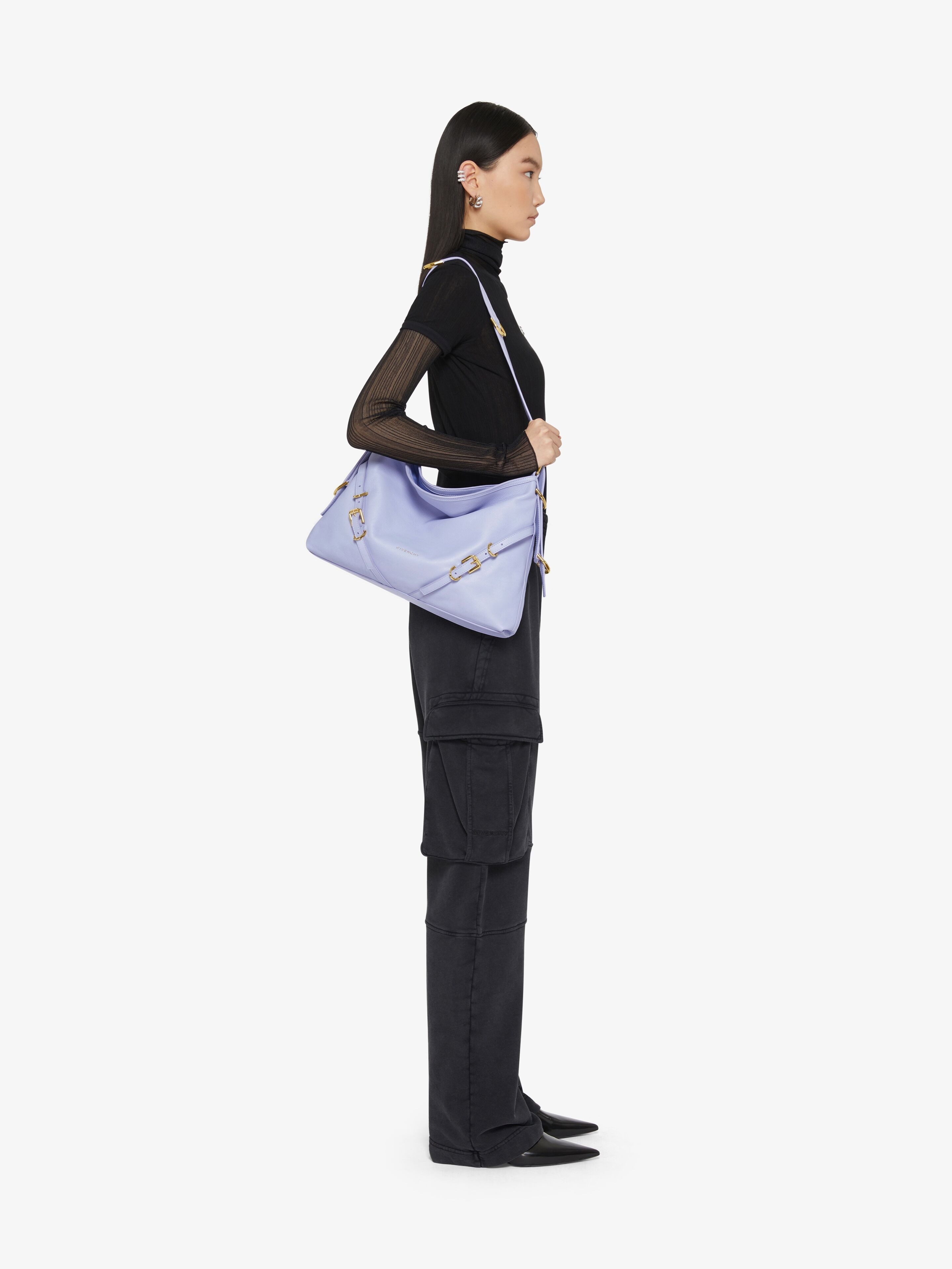 MEDIUM VOYOU BAG IN LEATHER - 2