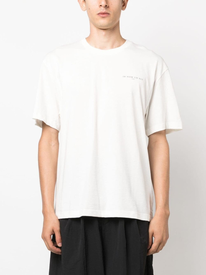 Black Pearl Roses logo-print T-shirt 3