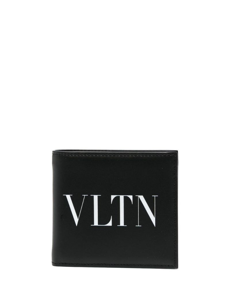 VLTN leather bifold wallet - 1