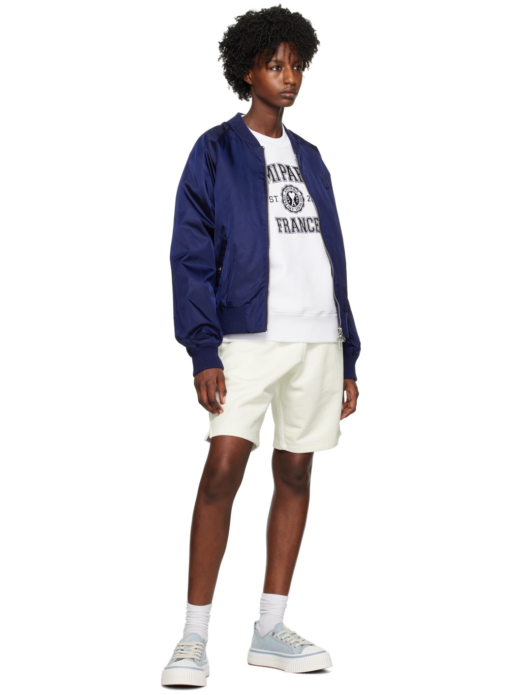 White 'Ami Paris France' Sweatshirt - 4
