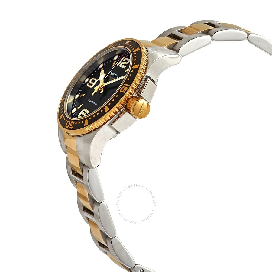 Longines HydroConquest Quartz Black Dial Ladies Watch L3.340.3.56.7 - 2