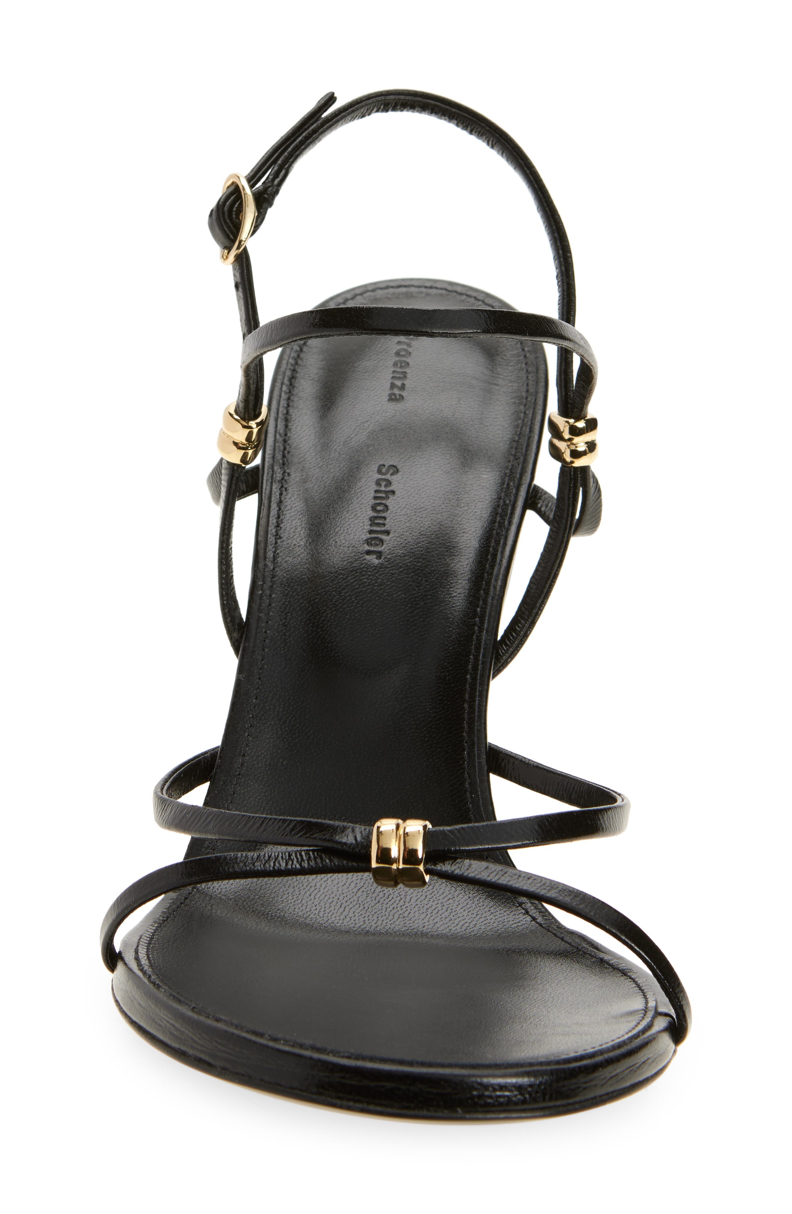 Proenza Schouler Coil Wedge Sandal in Black at Nordstrom - 4