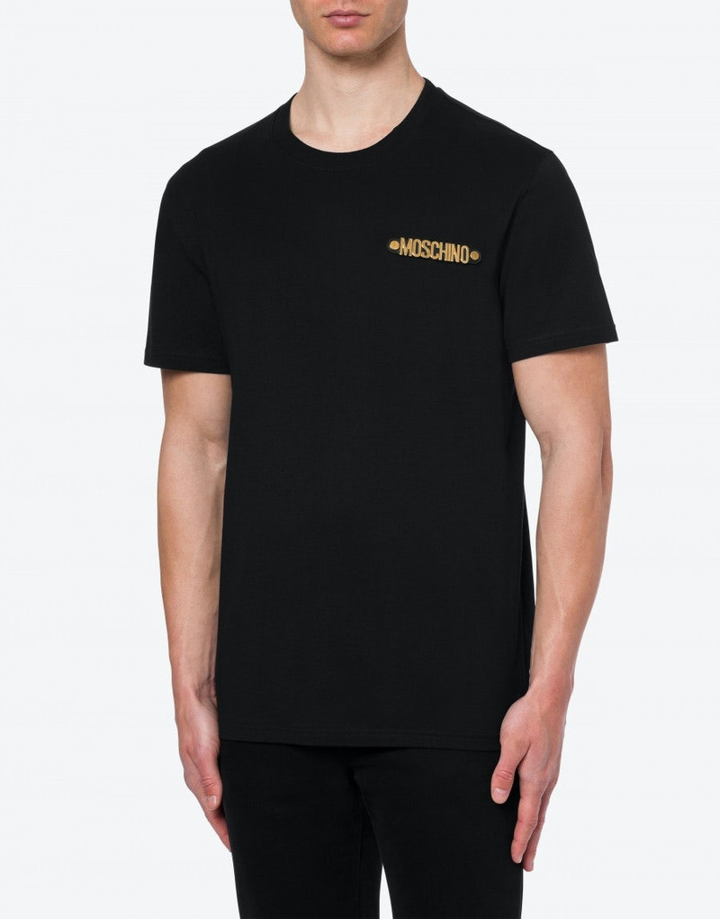 Moschino LETTERING LOGO JERSEY T-SHIRT outlook