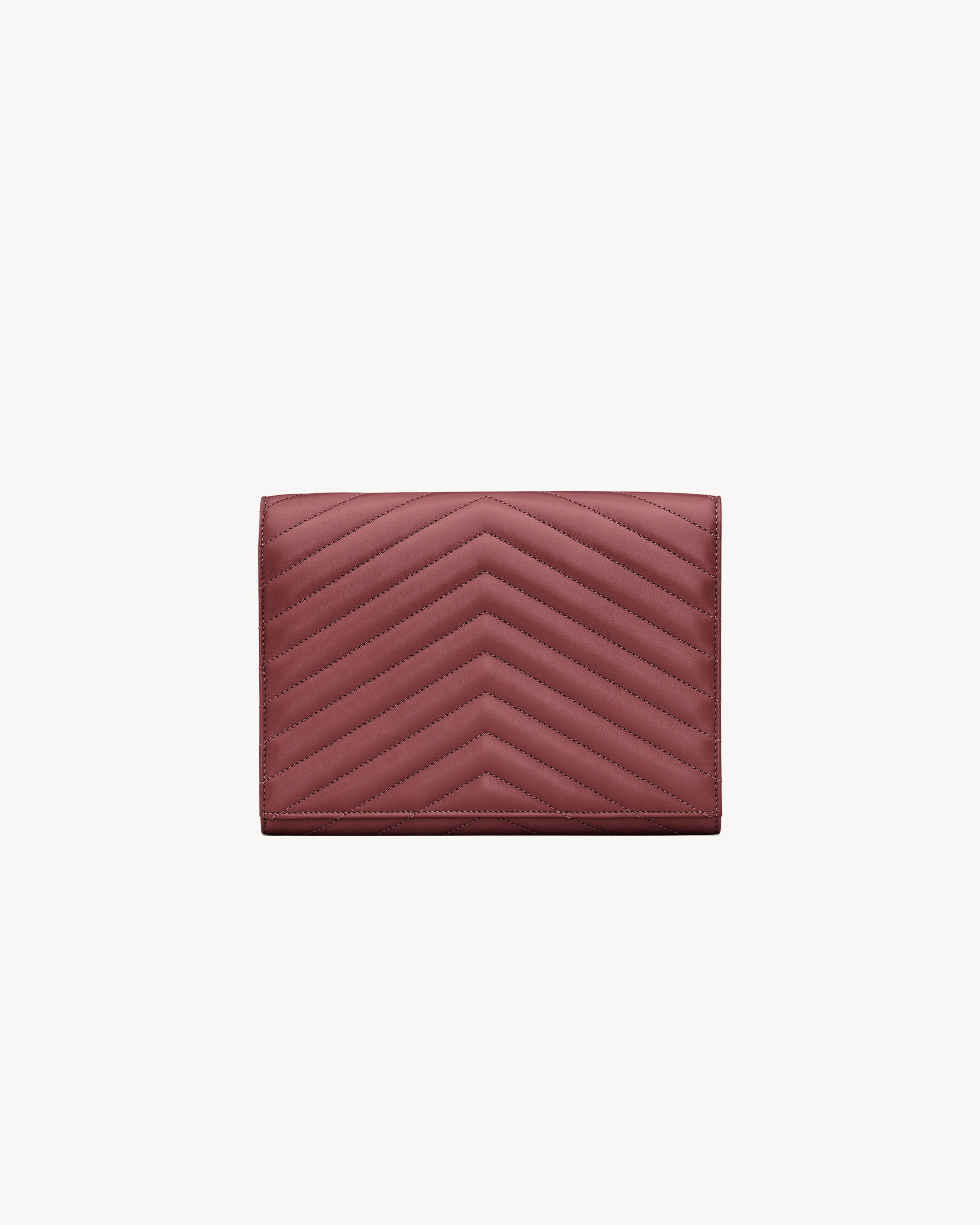 CASSANDRE MATELASSÉ FLAP POUCH IN LAMBSKIN - 3
