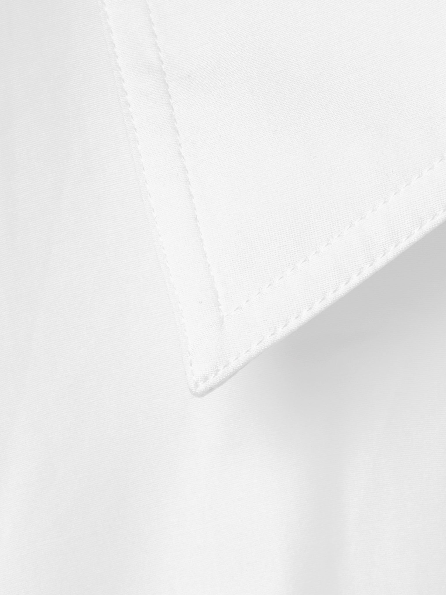 Cotton-poplin shirt White - 5