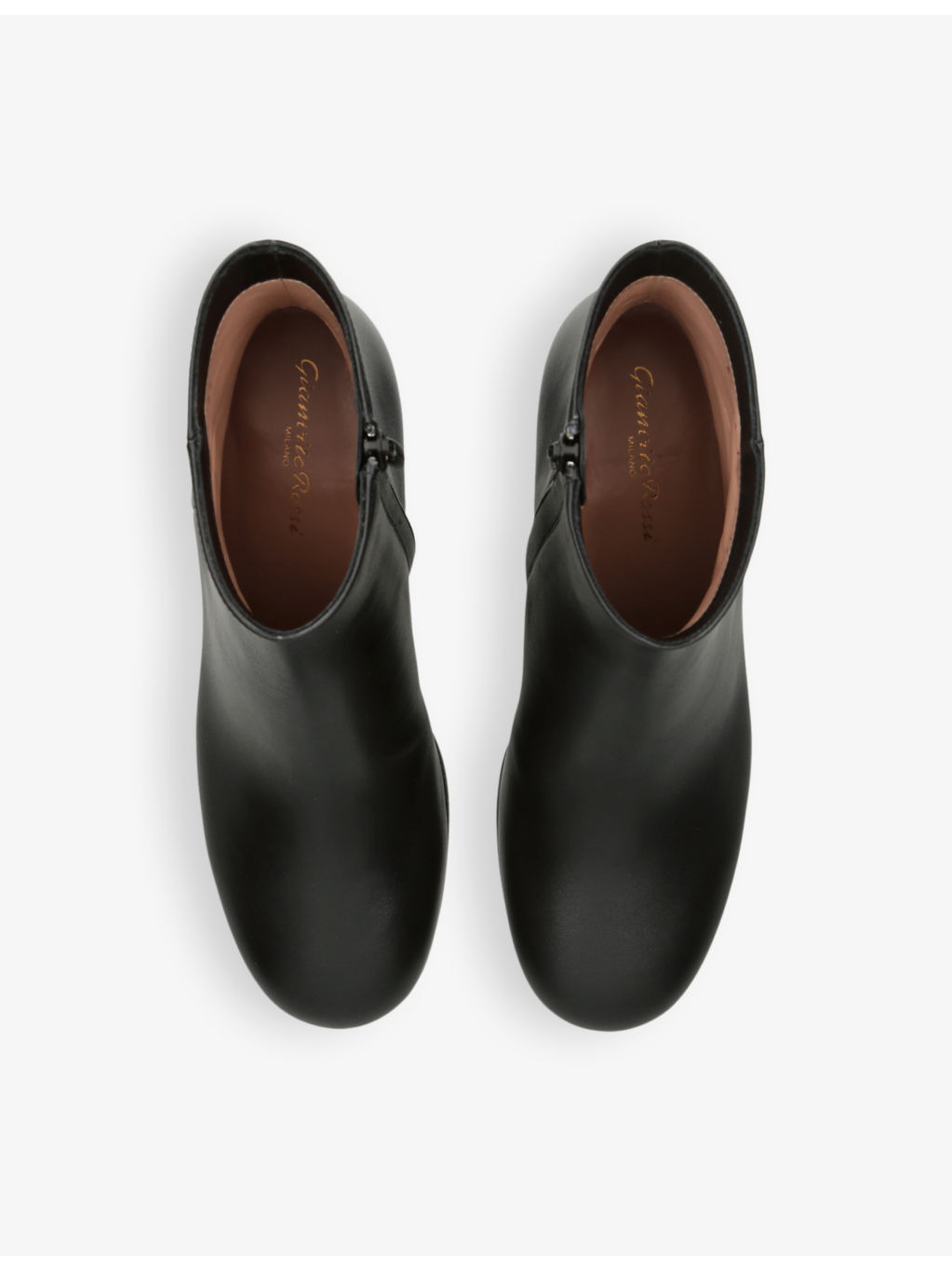 Vitello Glove leather heeled ankle boots - 2