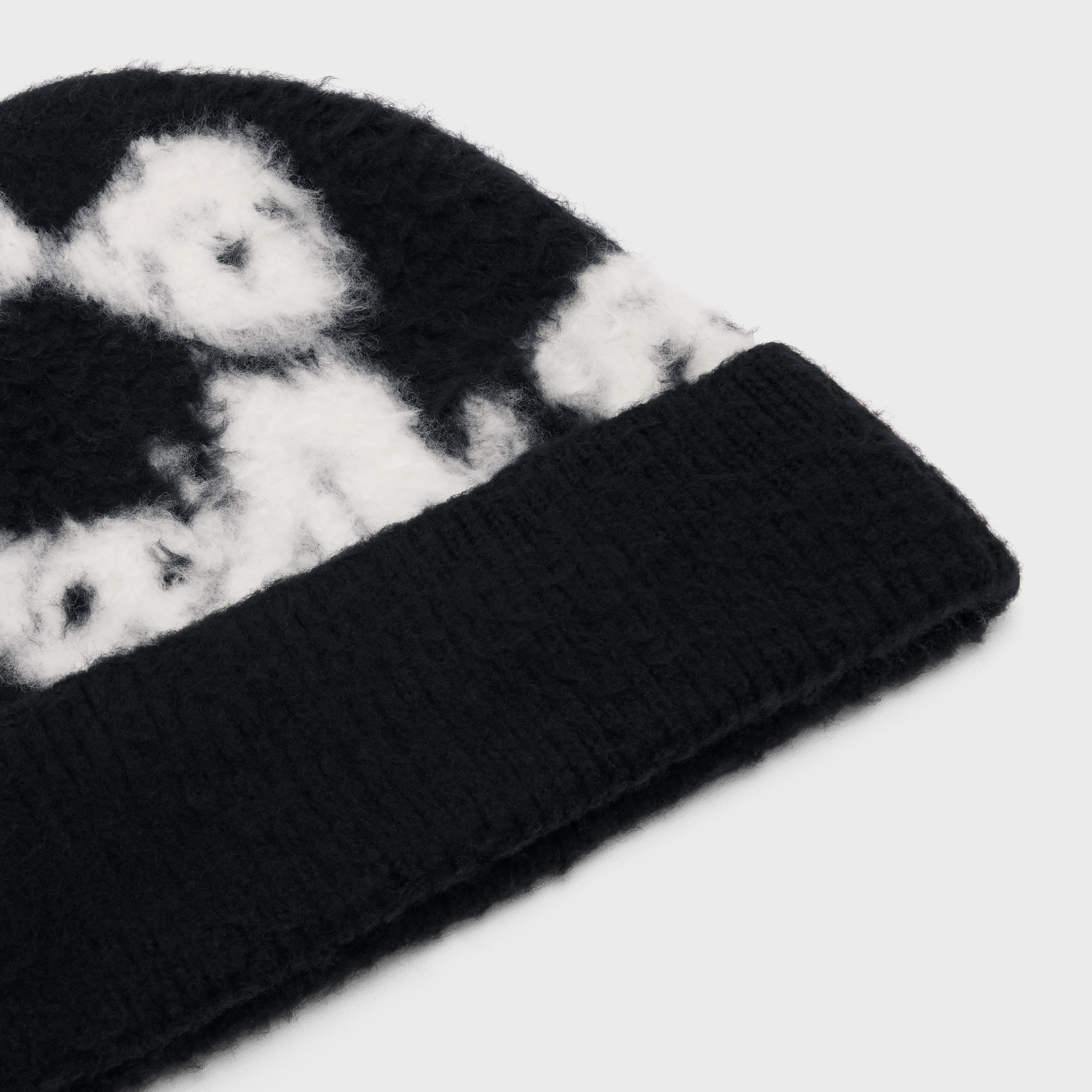 ARTIST JACQUARD BEANIE IN BRUSHED COTTON - 2