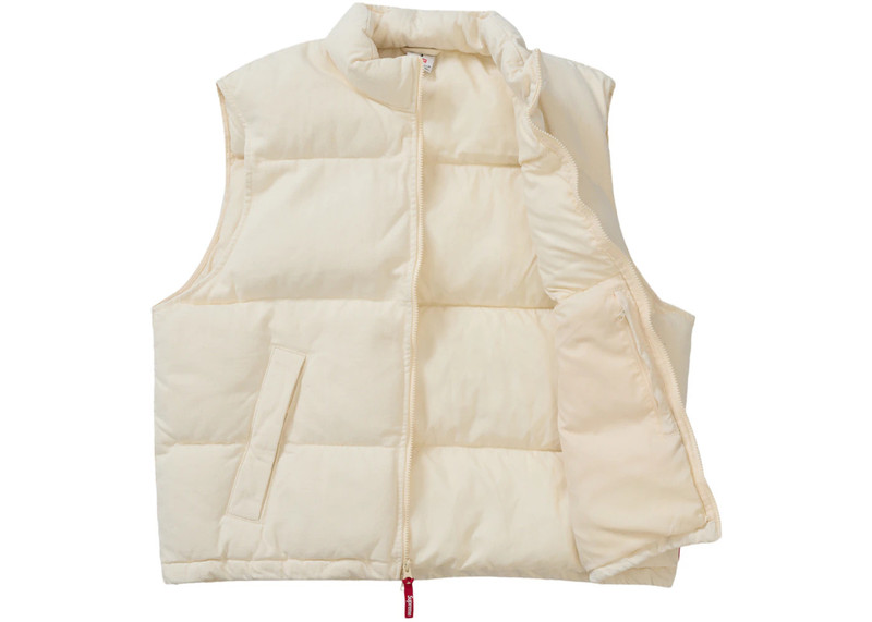 Supreme Supreme Nike Denim Puffer Vest Natural outlook