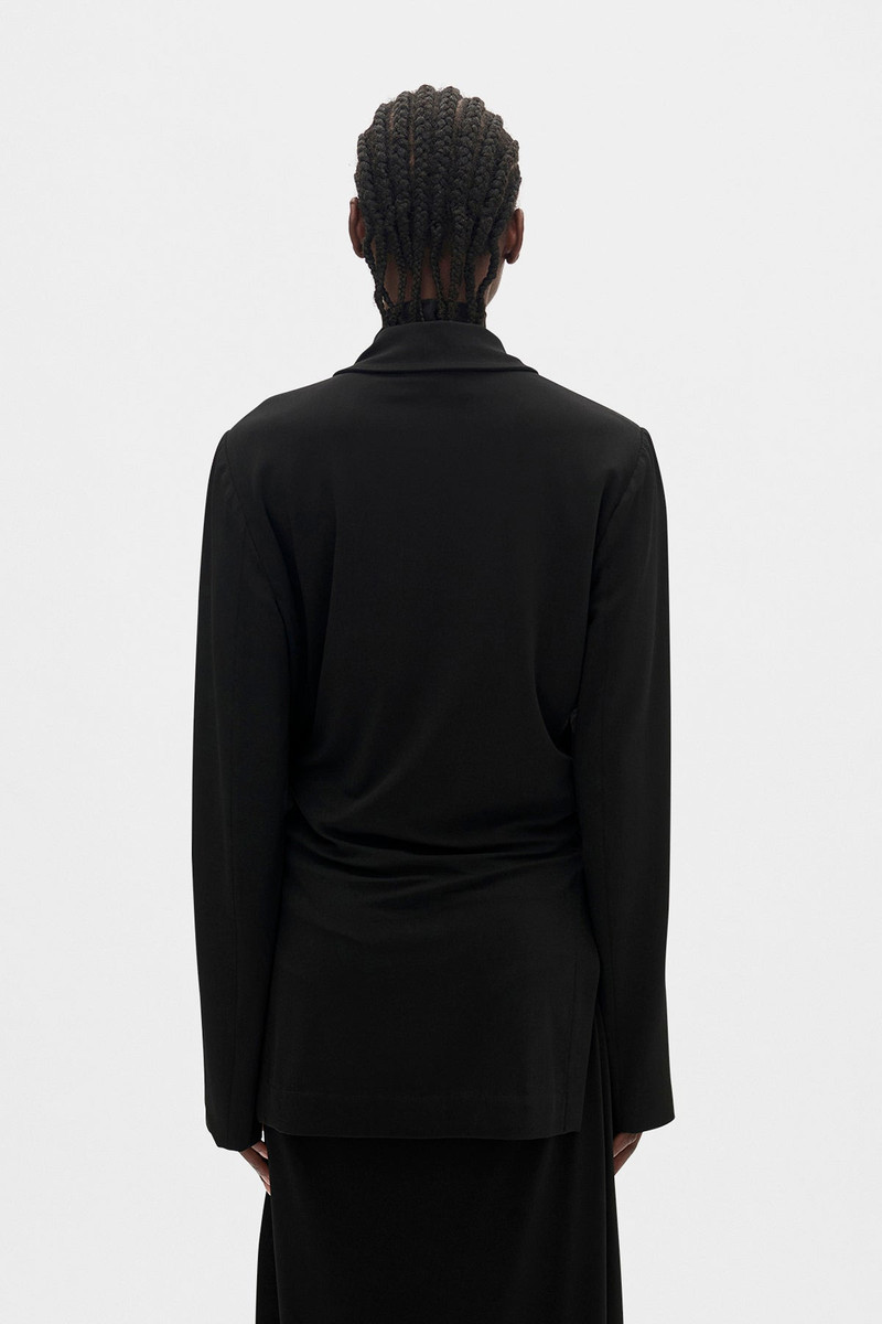 Olena Wrap Deconstructed Blazer 3