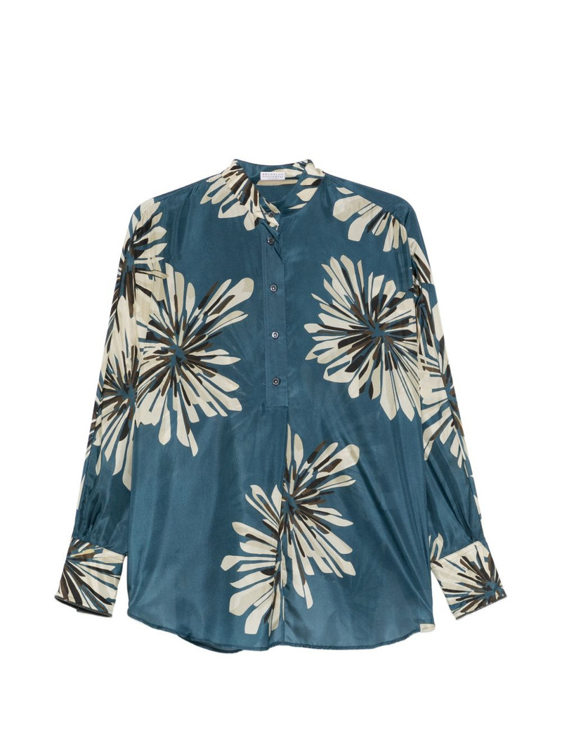 floral-print blouse 1
