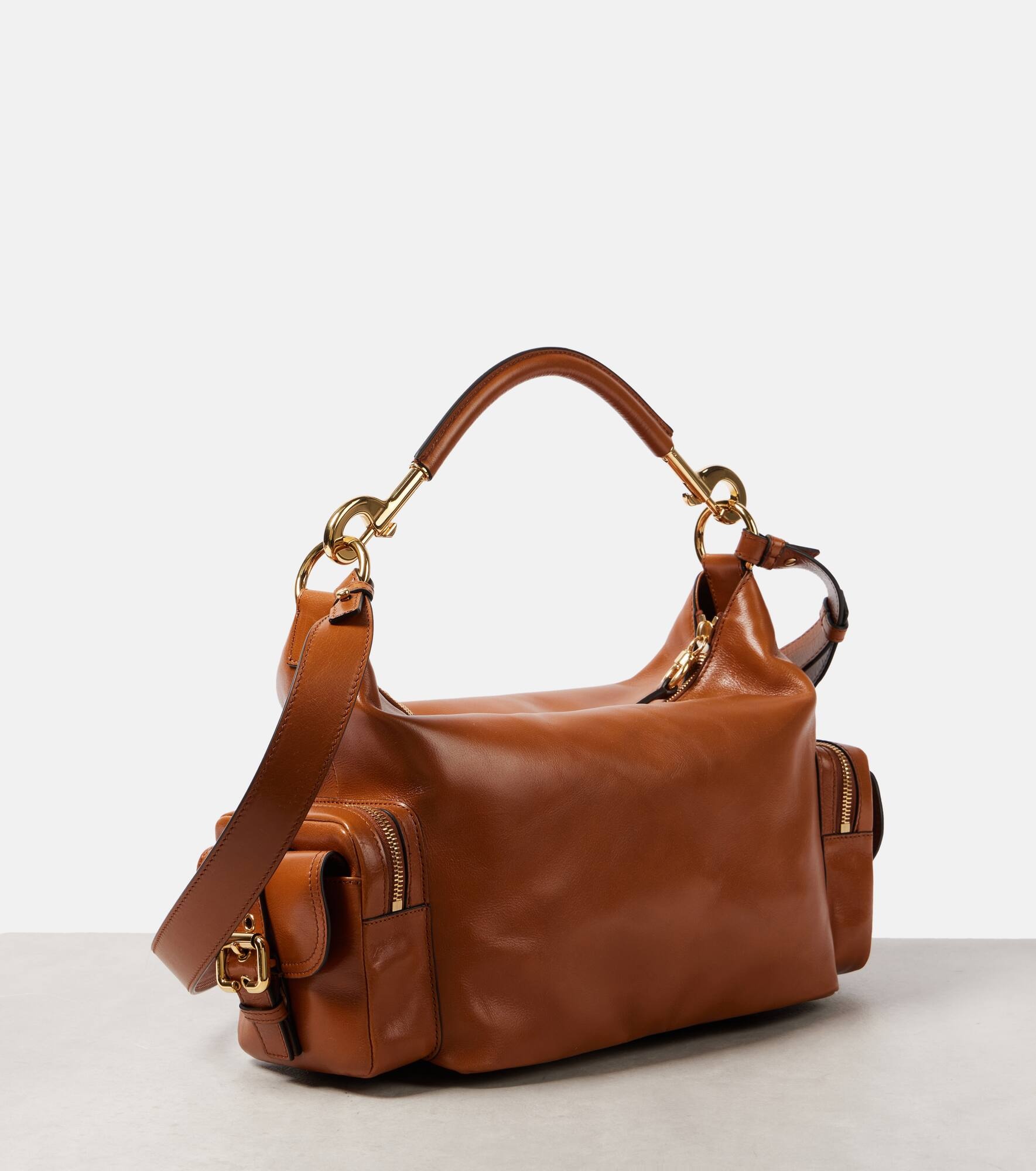 Medium leather camera bag - 3