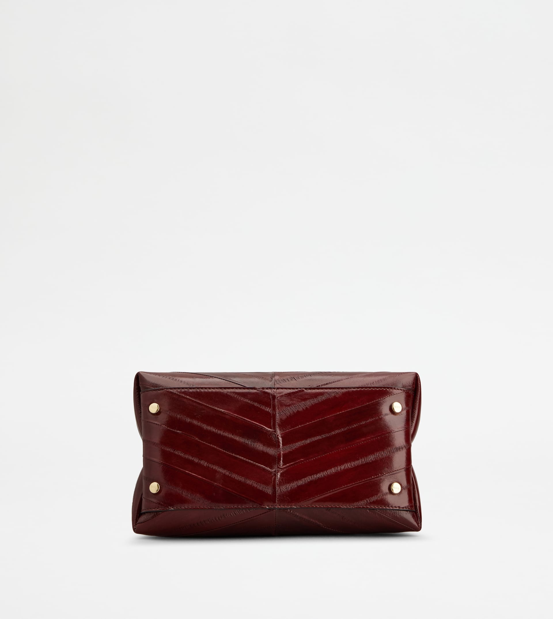 BAG IN EELSKIN MICRO - BURGUNDY - 3